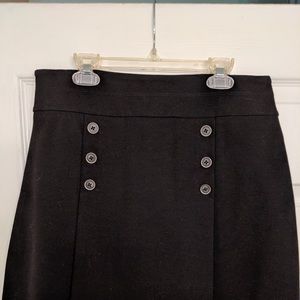 Classic black skirt